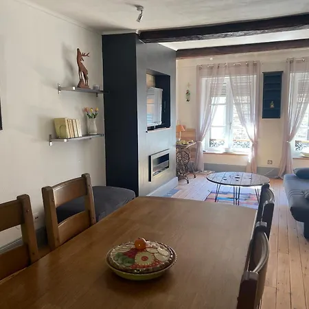 Les De Le Duplex Avec Vue Sur La Meuse Lejlighed Monthermé